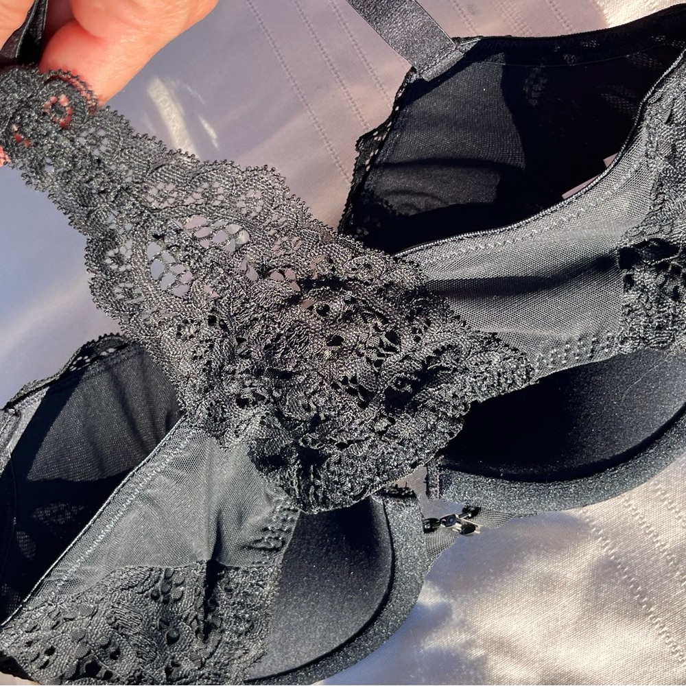 Auden Radiant Plunge Push Up Bra Lace Black 32D - Picture 7 of 10